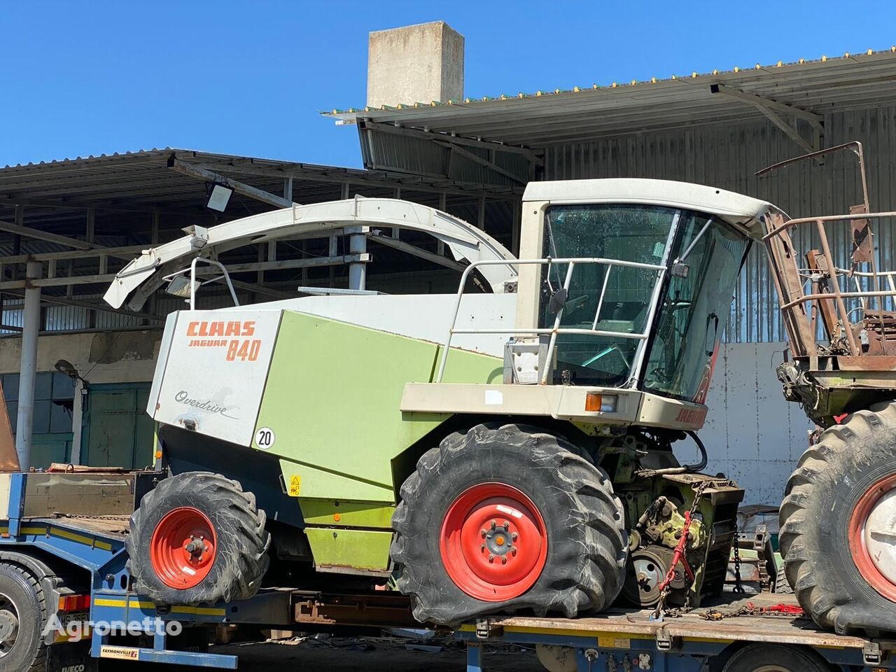 Claas Jaguar 840 Dezmembram cosechadora de cereales para piezas