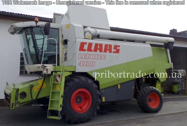 Claas Lexion 480 PROSMOTR ZVONITE cosechadora de cereales