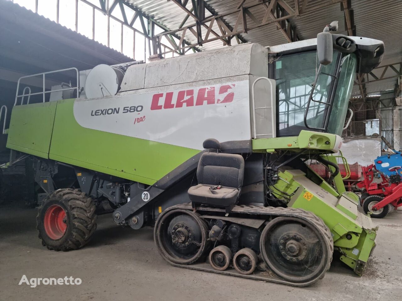 Claas Lexion 580  cosechadora de cereales