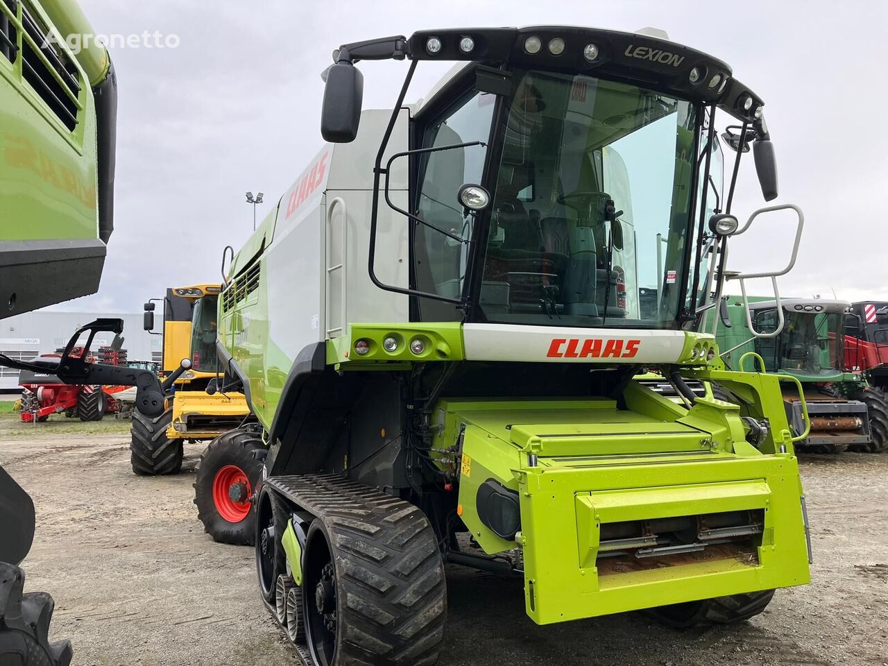 Claas Lexion 760 4x4 + Vario 1050 cosechadora de cereales