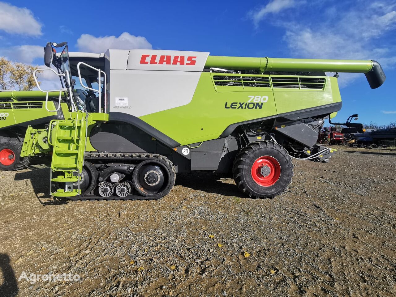 Claas Lexion 780 TT cosechadora de cereales