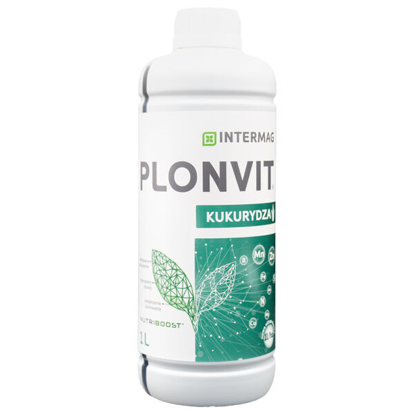 Intermag Plonvit Kukurydza Nutriboost 1L promotor del crecimiento de las plantas nuevo