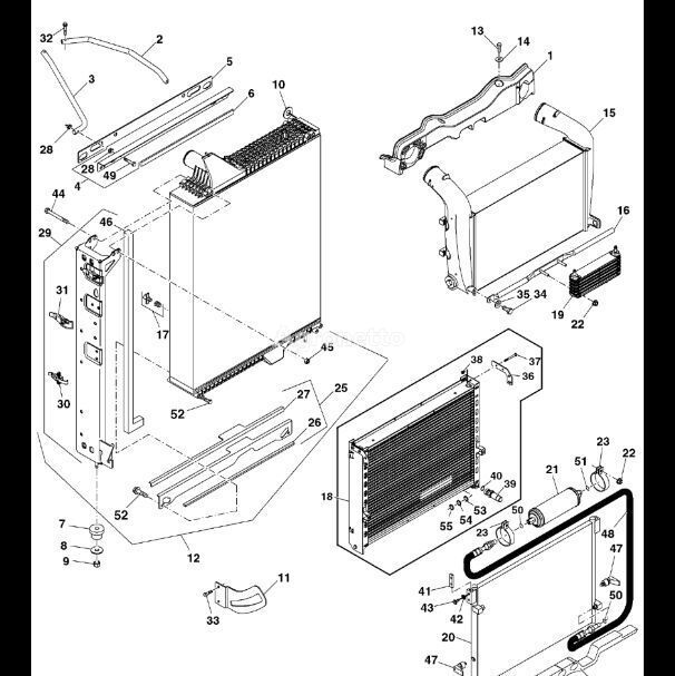 RE210877 para John Deere tractor de ruedas