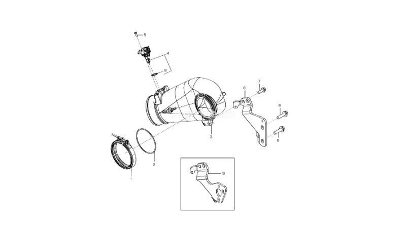 John Deere DZ100151 ( motor para John Deere 9470RX cosechadora de cereales