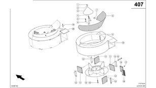 WIRNIK   0007300892 para Claas Lexion 600 cosechadora de cereales