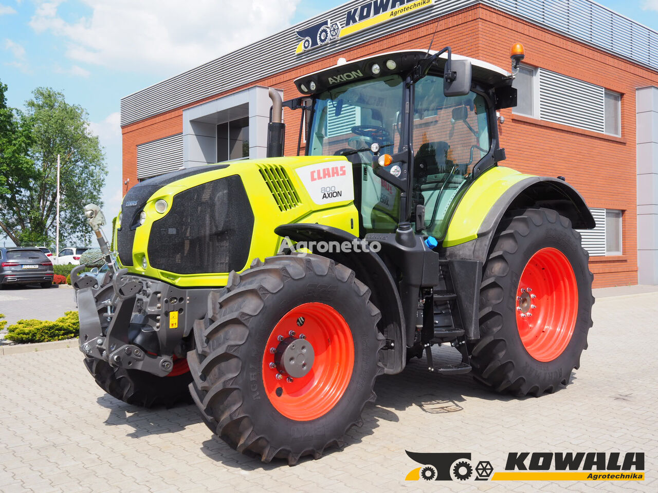 Claas Axion 800 CIS  tractor de ruedas