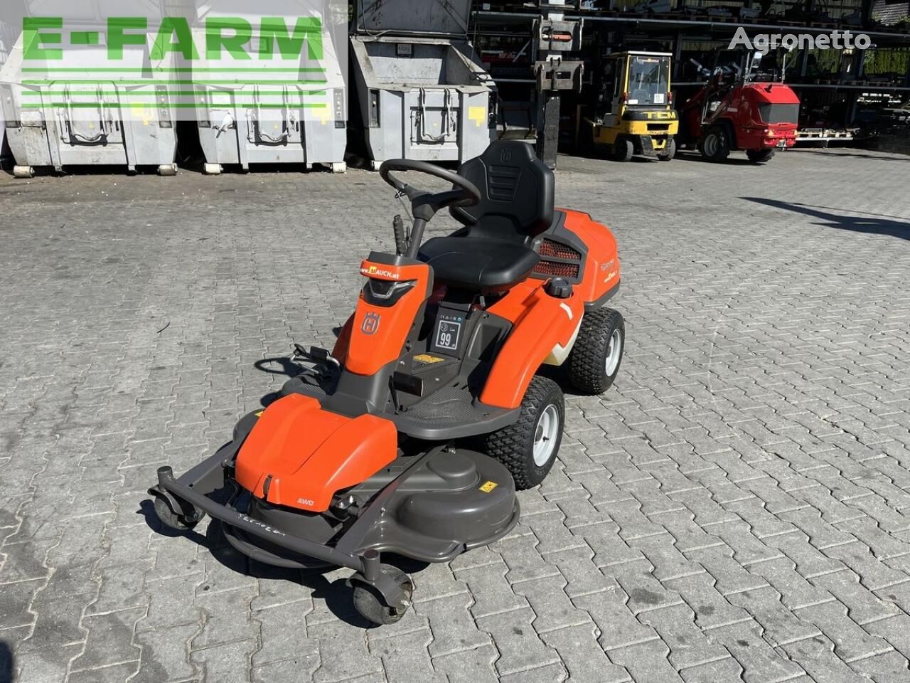 Husqvarna rider r 320x awd mit 55h tractor de ruedas